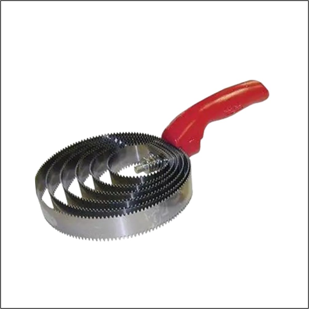 Curry Comb Metal With Plastic Grip