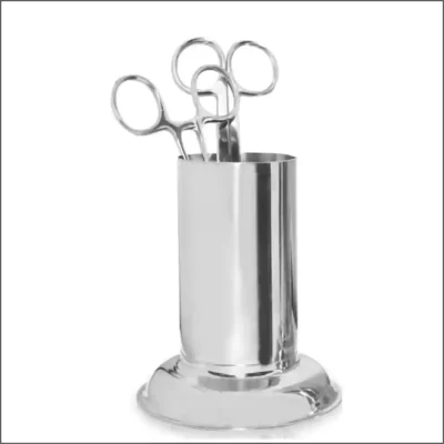 Forceps Jar Stainless Steel