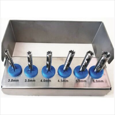 Long Trephine Drill Kit 6pcs