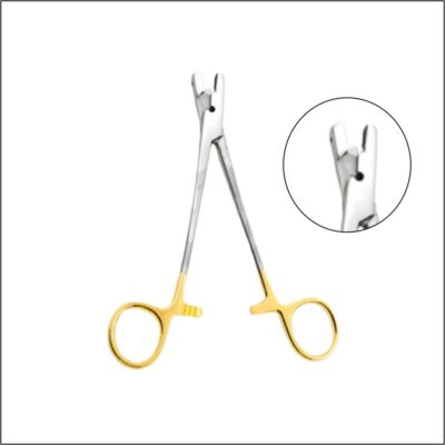 Cruciate Ligament Surgical Needle Holder Instrument for precise suturing