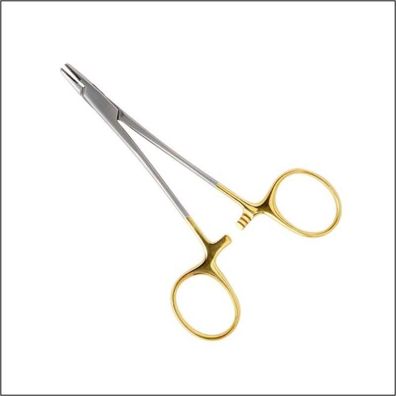 Derf Needle Holder Surgical Instrument – Stainless Steel Precision Tool for Suturing
