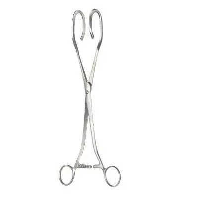 Collin tongue holding forceps