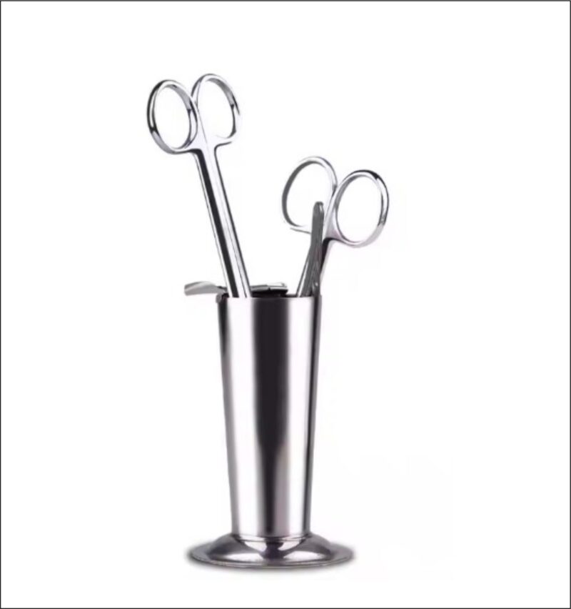 Forceps Jar Stainless Steel