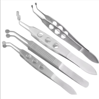 ophthalmic tweezer clamps